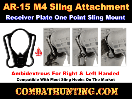 AR-15 Single Point Sling Mount Adapter