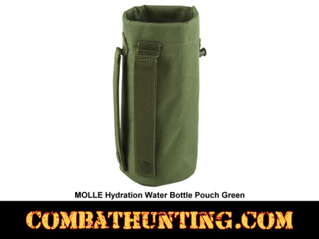 MOLLE Hydration Water Bottle Pouch Military Green