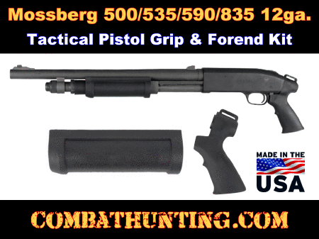Mossberg 500 535 590 835 Pistol Grip & Forend Kit 12 Ga