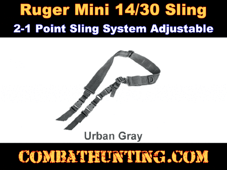 Ruger Mini 14/30 Sling Urban Gray 2 Point Sling System
