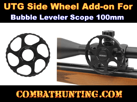 UTG Side Wheel Add-on for Bubble Leveler Scope 100mm