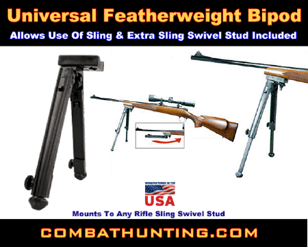 Universal Featherweight Bipod-Swivel Bipod
