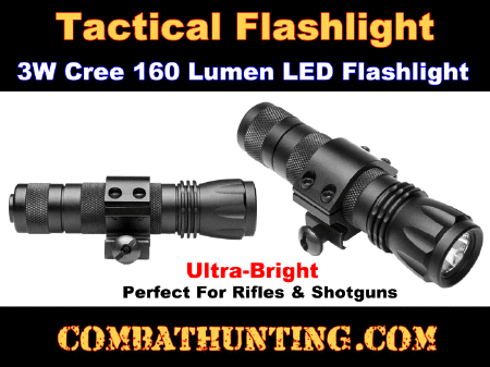 Tactical Shotgun Led Flashlight CREE LED Super Bright
