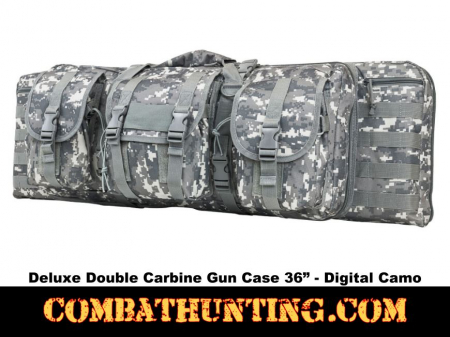 Double Carbine Case 36 Inches Digital Camo