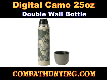 Digital Camo 25oz Double Wall Bottle