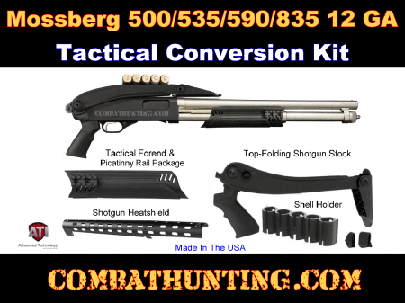 Mossberg 500/535/590/835 Tactical Conversion Kit-12GA.