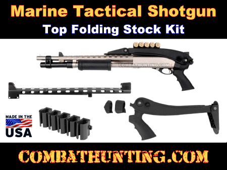 Marine Tactical Shotgun Top Folding Stock Kit