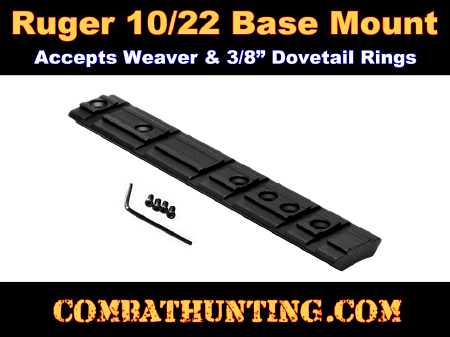 Ruger Rifle 10/22 Scope Mount Weaver Style